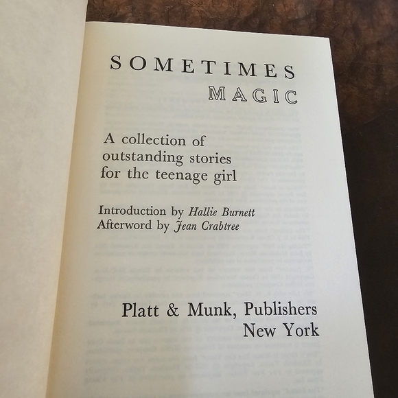 Copyright 1966 Vintage Book Sometimes Magic: A collection of outstanding... - Picture 7 of 10